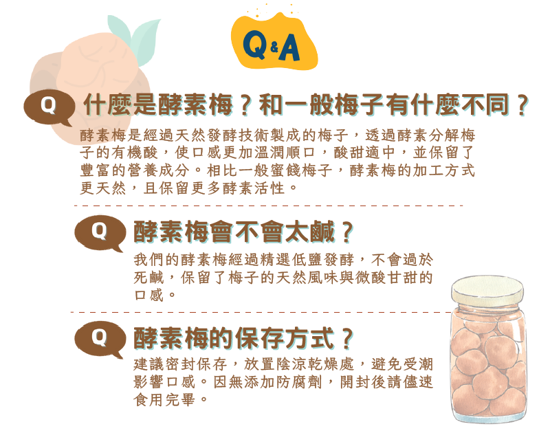 酵素梅Q&A