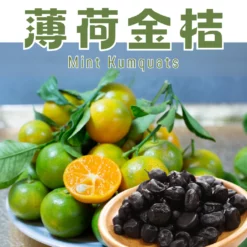 精選道地野生金桔製成，果肉完整萃取，保留住金桔的香氣。金桔厚實的果肉，搭配薄荷、百草清涼口感。